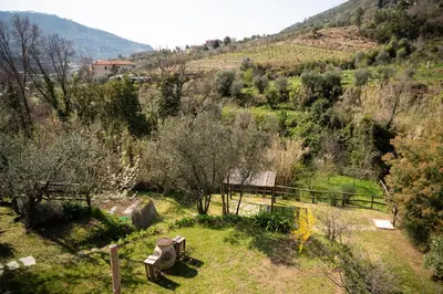 Paesaggio naturale nelle vicinanze del bed & breakfast