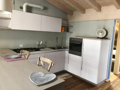 Cucina o angolo cottura di Senza pensieri Residence Carlo Urbino