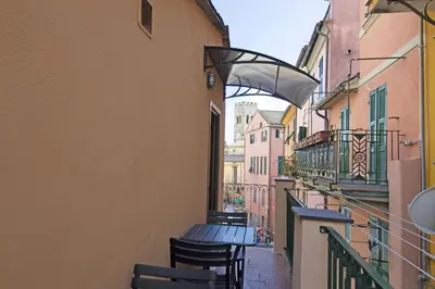 Balcone o terrazza di Cà du Punte