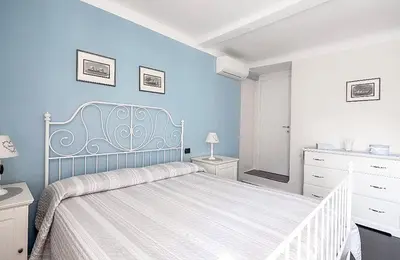Letto o letti in una camera di Casa Del Cavaliere