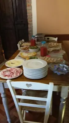 Cibo presso il bed & breakfast o nelle vicinanze
