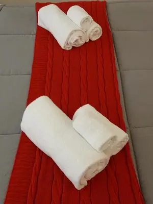 Letto o letti in una camera di Suite Alcova
