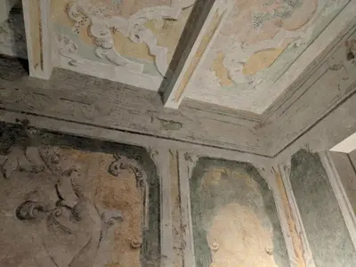Planimetria di Appartamento affrescato 180mq in palazzo del 600 a Mantova