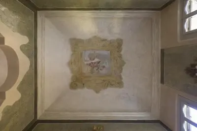 Planimetria di Appartamento affrescato 180mq in palazzo del 600 a Mantova
