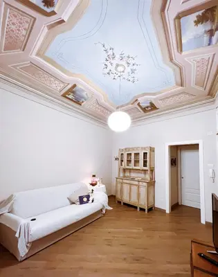 Letto o letti in una camera di La piccola casa di Ubs