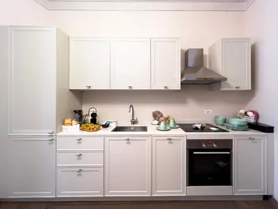 Cucina o angolo cottura di La piccola casa di Ubs