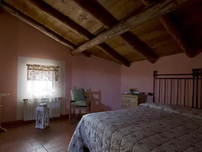 Letto o letti in una camera di Costa D'Orsola