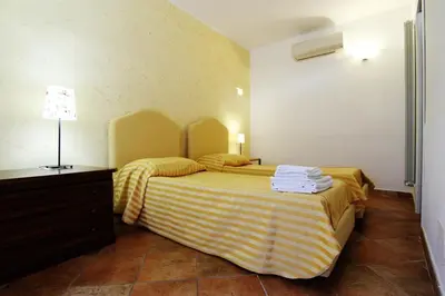 Letto o letti in una camera di Agriturismo di Paterno