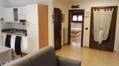 Letto o letti in una camera di Appartamento Modena Park