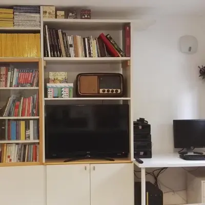 Biblioteca nell'appartamento