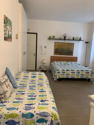 Letto o letti in una camera di Casa Valparaiso