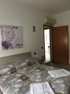 Letto o letti in una camera di Residence Mariele