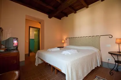 Letto o letti in una camera di Il Nido nella Bionda