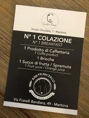 Certificato, attestato, insegna o altro documento esposto da Cecily's House