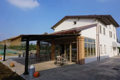 Edificio in cui si trova l'agriturismo