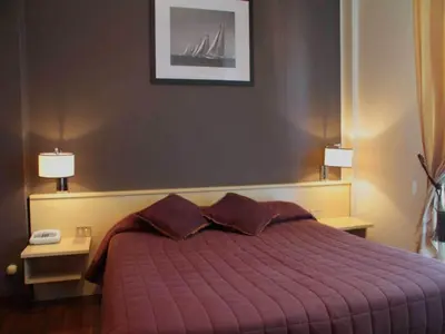 Letto o letti in una camera di Hotel Ancora Riviera