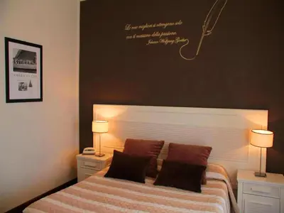 Letto o letti in una camera di Hotel Ancora Riviera