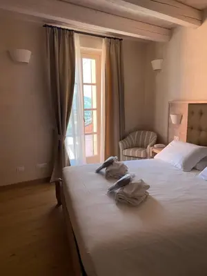 Letto o letti in una camera di Agriturismo Costa di Faraggiana