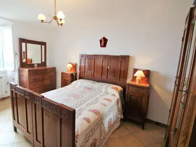 Letto o letti in una camera di Apartment Cristina by Interhome