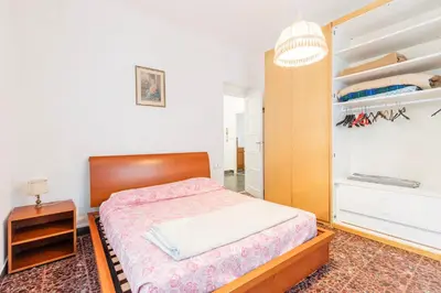 Letto o letti in una camera di Villino a 20 metri dal mare
