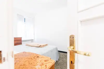 Letto o letti in una camera di Villino a 20 metri dal mare