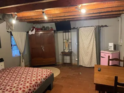 Letto o letti in una camera di Prà de Mandè