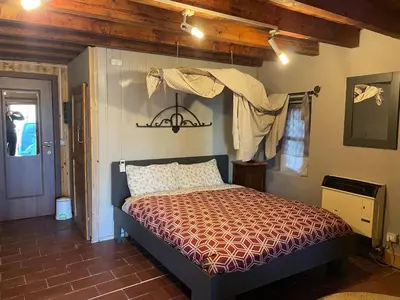 Letto o letti in una camera di Prà de Mandè