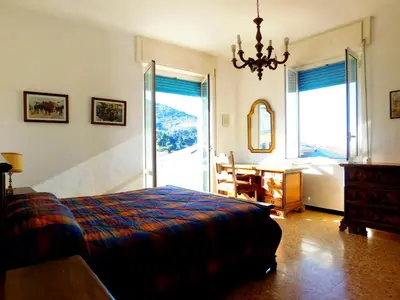 Letto o letti in una camera di Quadrilocale con Vista
