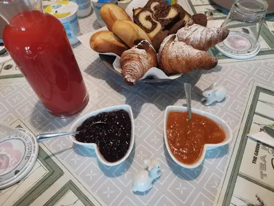 Cibo presso il bed & breakfast o nelle vicinanze