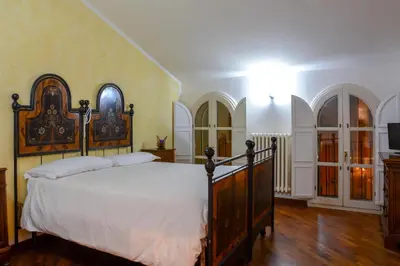 Letto o letti in una camera di Locanda Al Portone