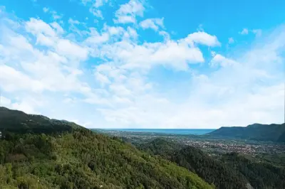 Paesaggio naturale nelle vicinanze della casa vacanze
