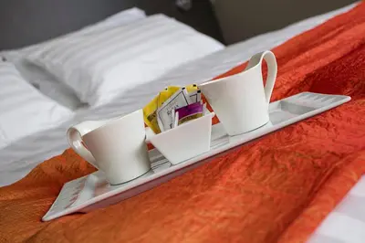 Letto o letti in una camera di Zara Rooms & Suites