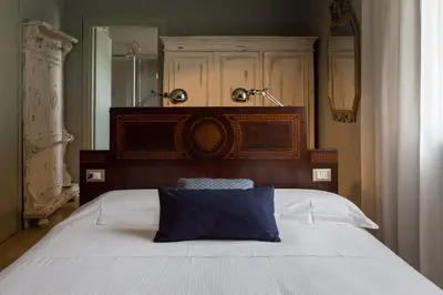 Letto o letti in una camera di La Maison De Vì