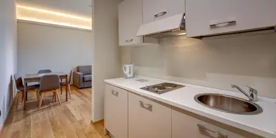 Cucina o angolo cottura di Park Hotel & Residence by The Cube