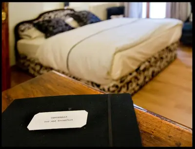 Letto o letti in una camera di Cantarelli Bed and breakfast