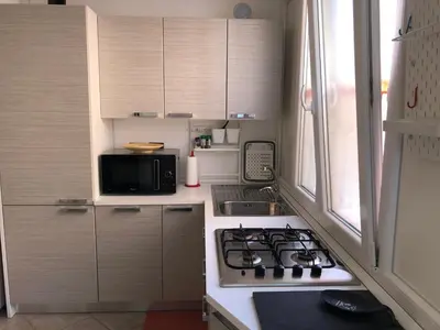 Cucina o angolo cottura di Casa di Giulia, a due passi dal mare di Cavi di Lavagna
