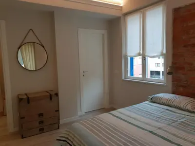 Letto o letti in una camera di La casa di Anacleto