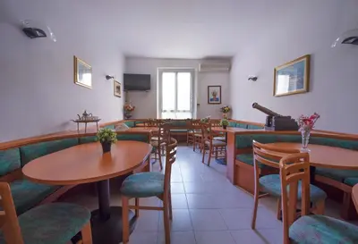 Area soggiorno di Hotel Bristol