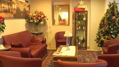 Area soggiorno di Hotel Ristorante La Grotta