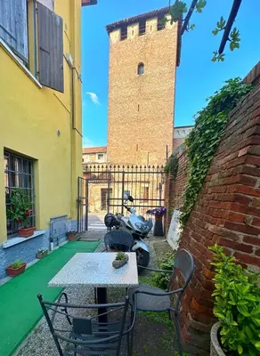Patio o area all'aperto di Residenza Bibiena