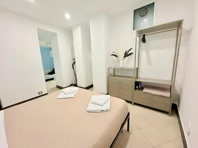 Letto o letti in una camera di La casetta di Monterosso