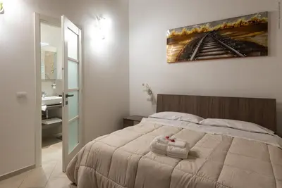Letto o letti in una camera di La Meridiana