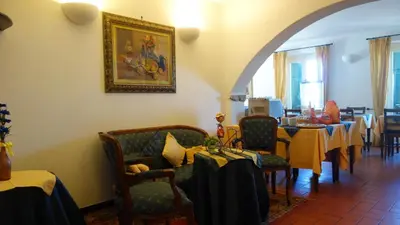Area soggiorno di Hotel La Giada del Mesco