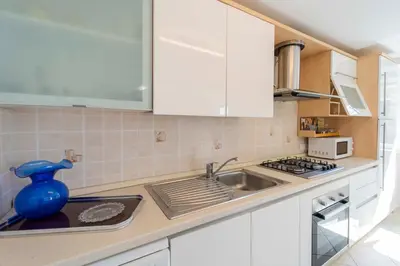 Cucina o angolo cottura di CASA VACANZA IL PORTICO