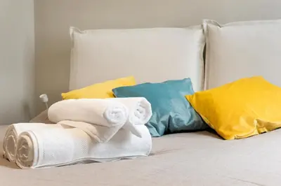 Letto o letti in una camera di Parma Azeglio
