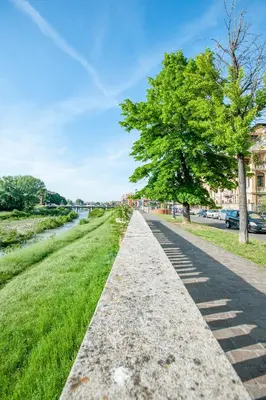 Paesaggio naturale nelle vicinanze dell'affittacamere