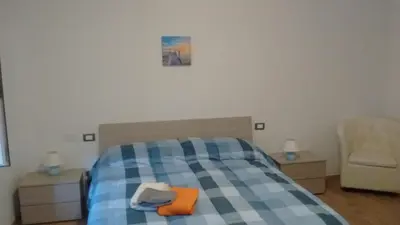Letto o letti in una camera di casa marcello