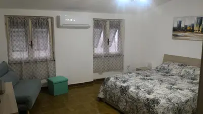Letto o letti in una camera di La casa di Andrea