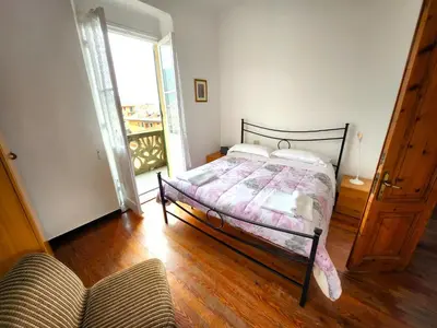 Letto o letti in una camera di Appartamento Raggio di Sole