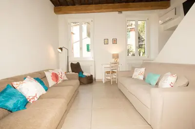 Area soggiorno di Bellambra apartment deluxe